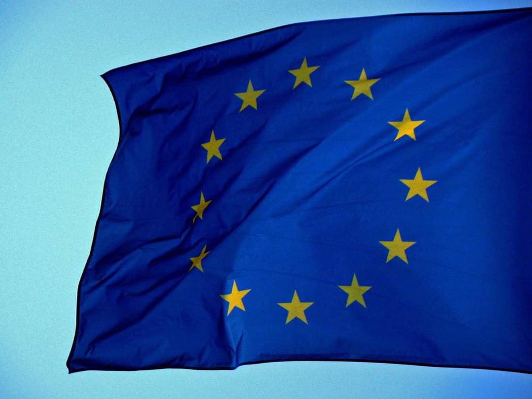 Bandera de la Unión Europea.